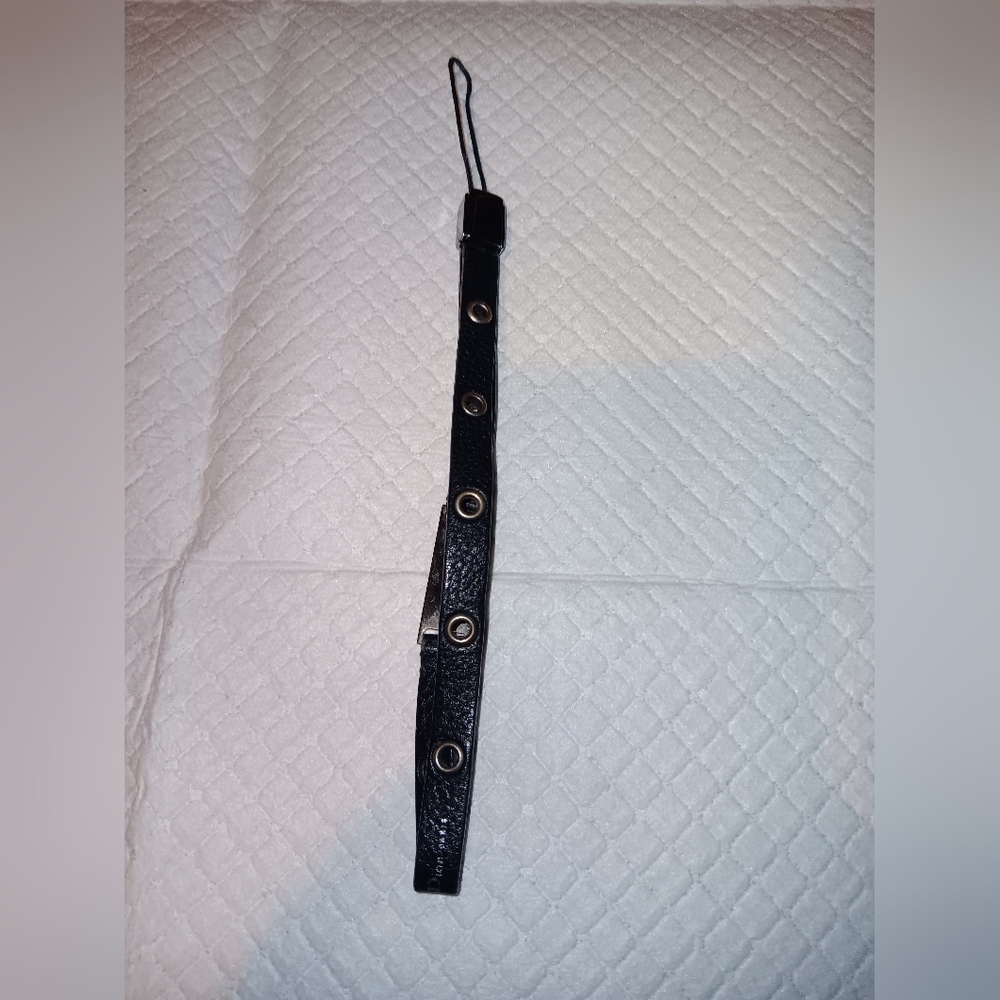 Christian Dior Vintage Galliano Era Leather Logo Bracelet - Picture 3 of 4